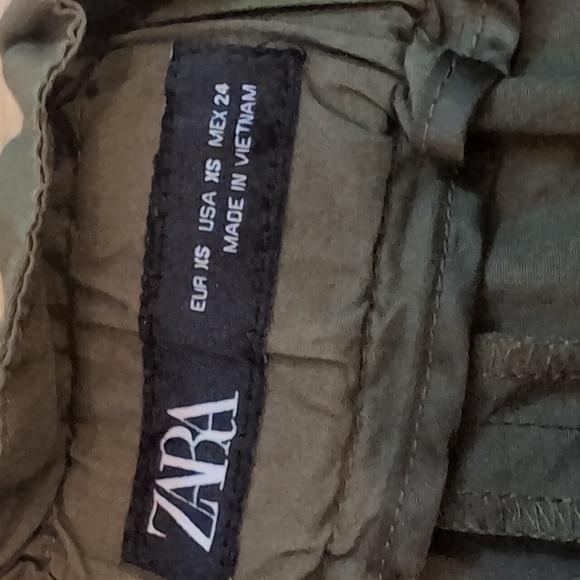 Zara khaki pants size XS - Picture 2 of 5